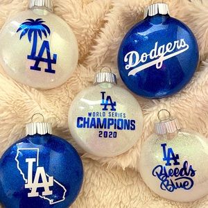 Los Angeles Dodgers ornaments